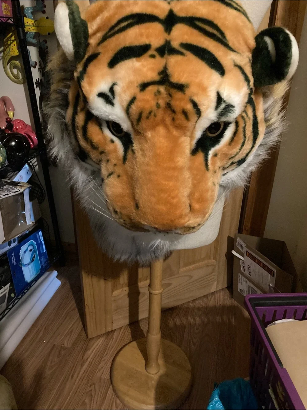 Animal Head backpack of tiger head backpack